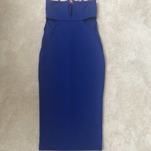 Royal Blue Boohoo dress! Size 4